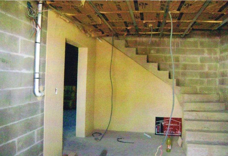 escalier construction