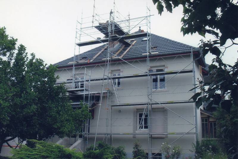 travaux en cours peinture